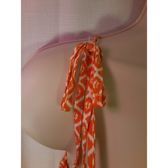 Copper Key NWT Orange Flirty Tie Straps Tank Top Size Large - Picture 4 of 9